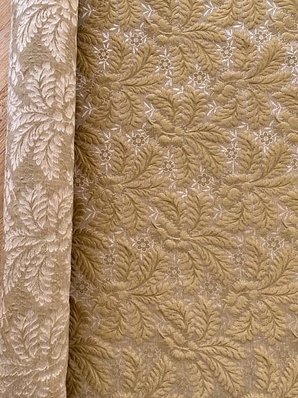 Vintage möbeltyg / jacquardtyg ca 150 cm brett, 5–7 meter