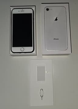 Iphone 8 med nytt batteri
