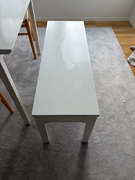 2 st IKEA ekdalen bänkar