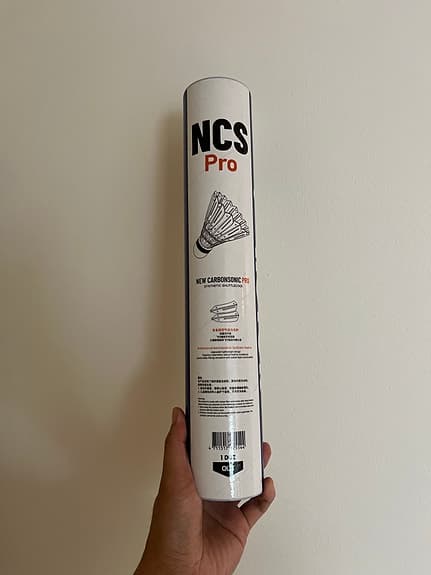 NCS Pro badmintonbollar 2dozens