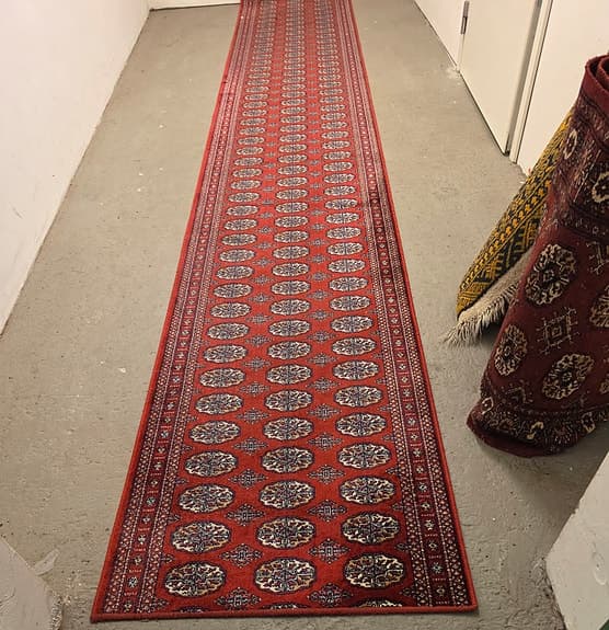 vacker mönster bochara ull i matta och stora