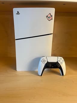 Playstation 5 spelkonsol vit (slim edition)