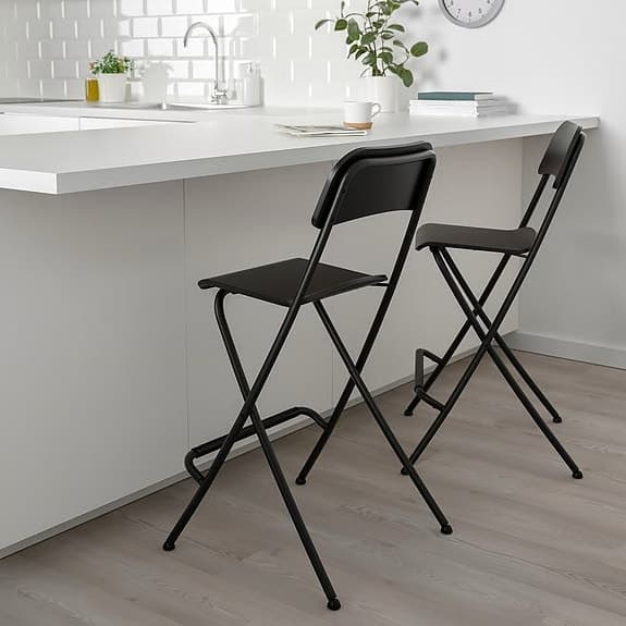IKEA Franklin barstol – 2 st - svart
