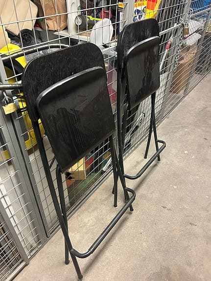 IKEA Franklin barstol – 2 st - svart
