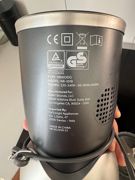 NutriBullet Blender – Excellent Condition