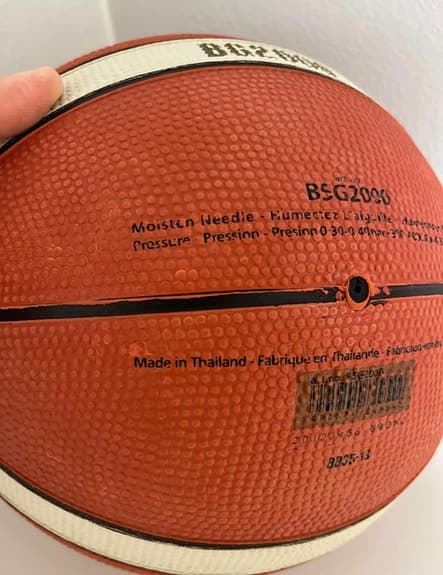 Molten BG2000 basketboll orange