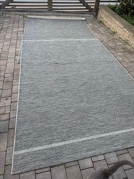 Stor utomhusmatta 200x300cm