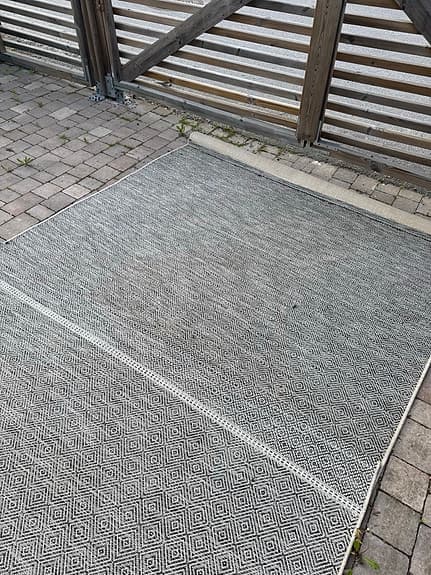 Stor utomhusmatta 200x300cm