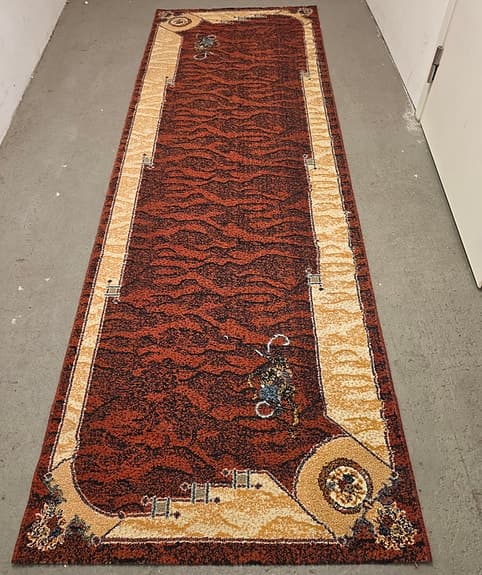 vacker mönster matta mjuk och tjok