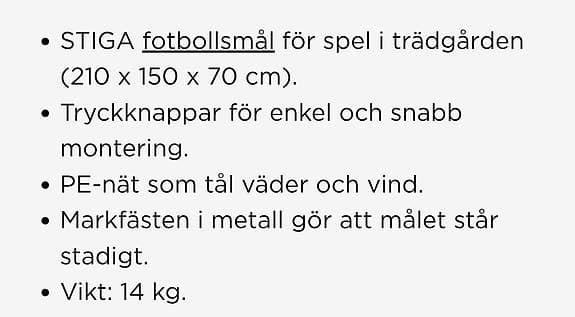 Fotbollsmål
