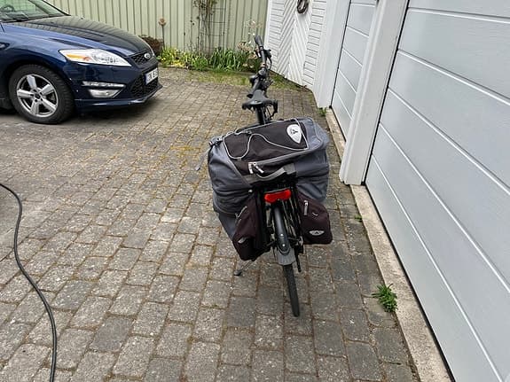 Cykelväskor för långfärd