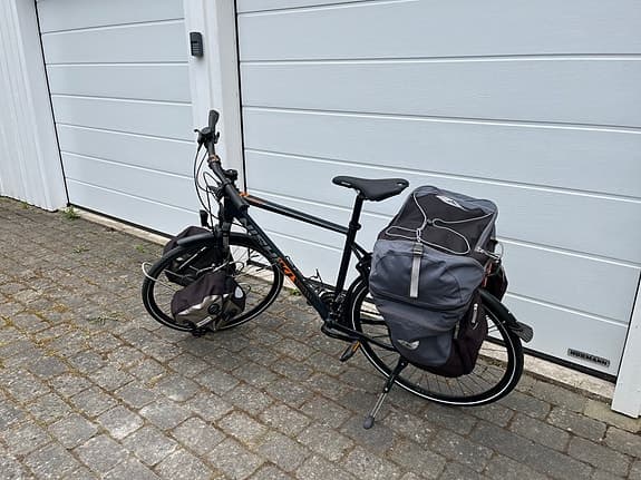 Cykelväskor för långfärd