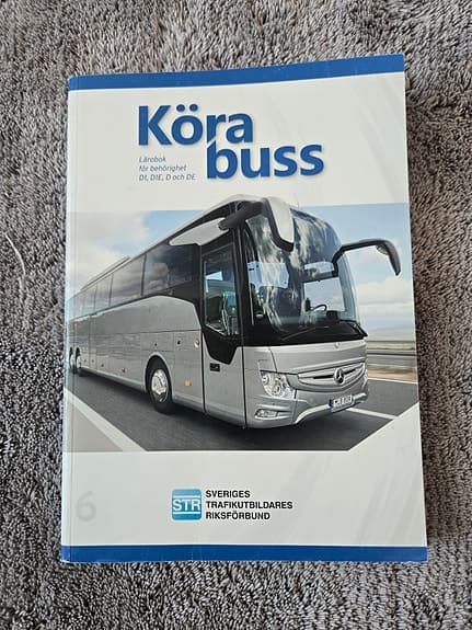 Körkort buss 7st – kurslitteratur från STR