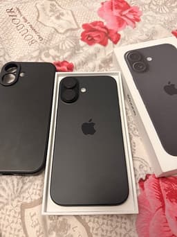 iPhone 16 128 GB svart