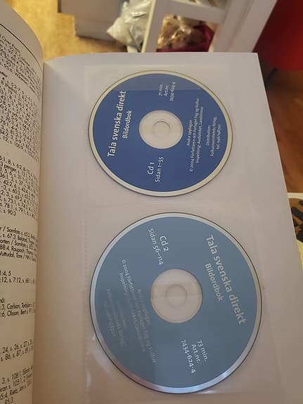 Tala svenska direkt lärobok med cd-skivor