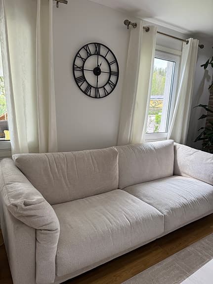 Två tre sits soffor från Mio