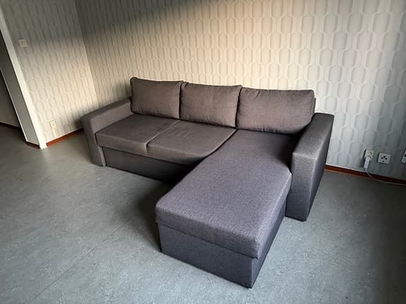 Måste bort snarast! Bäddsoffa MARSLEV Med Förvaring