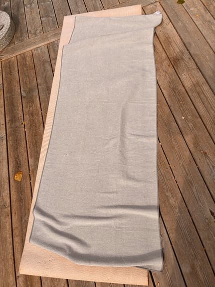 Casall yogahandduk och yogamatta på köpet