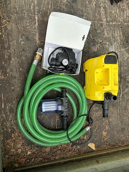 Kärcher BP 2 Garden trädgårdspump med tryckströmbrytare och slang