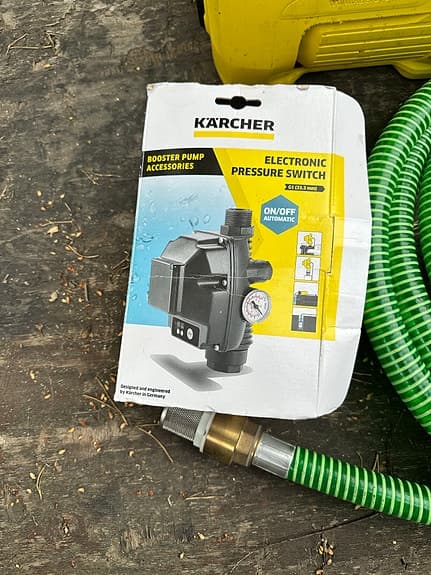 Kärcher BP 2 Garden trädgårdspump med tryckströmbrytare och slang