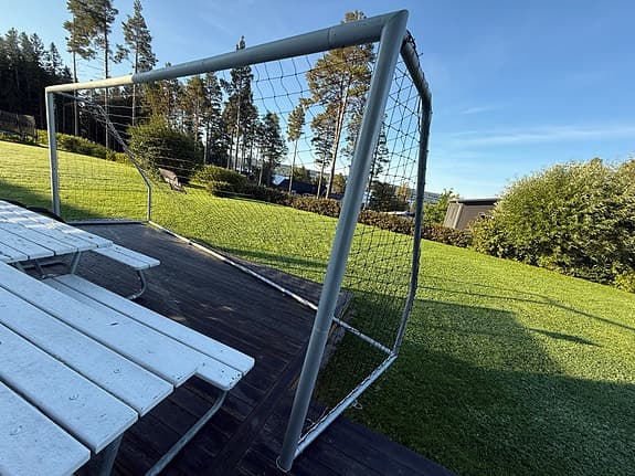 Fotbollsmål 550x213cm. My Hood Champion
