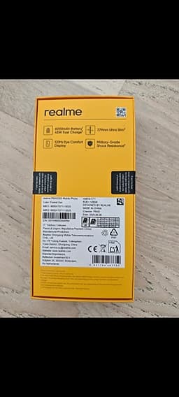 realme C71 5G, 6 + 128 GB, 6 000 mAh batteri, 45 W laddning helt ny och oöppnad