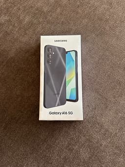 Samsung Galaxy A16 5G mobiltelefon 128 GB svart