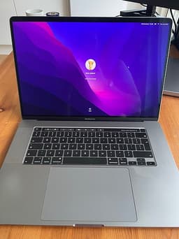 Apple MacBook Pro 16-tum 2019 bärbar dator space gray (English keyboard)