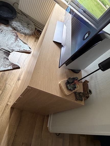 IKEA byrå Alfred Homann i ekfanér med 6 lådor