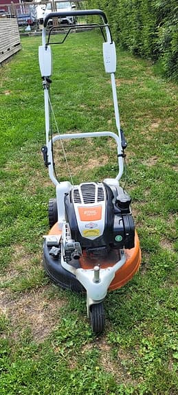 Stihl 4.6 HP gräsklippare bensin orange/vit