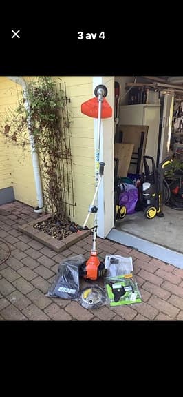 Echo SRM-350ES grästrimmer röjsåg bensin orange
