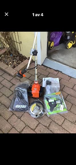 Echo SRM-350ES grästrimmer röjsåg bensin orange