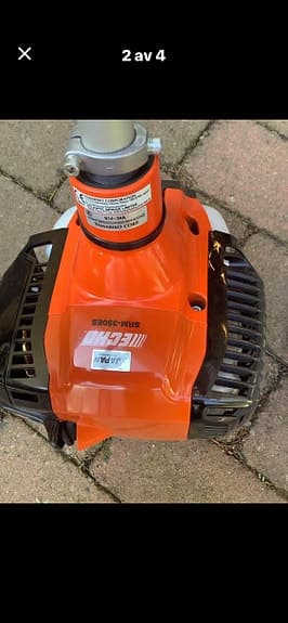 Echo SRM-350ES grästrimmer röjsåg bensin orange