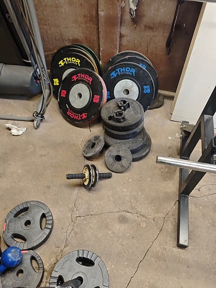 Komplett gym med löpband