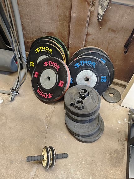 Komplett gym med löpband