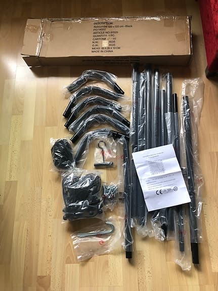 Rebounder Träningsmål/studsnät för bollträning