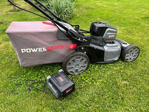 Powerworks 60V batterigräsklippare