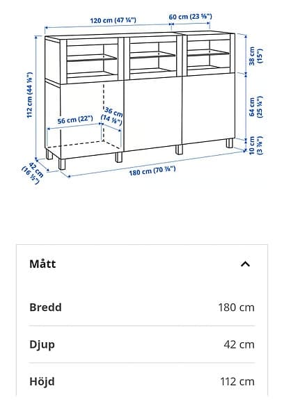 Bestå Skänk / Byrå