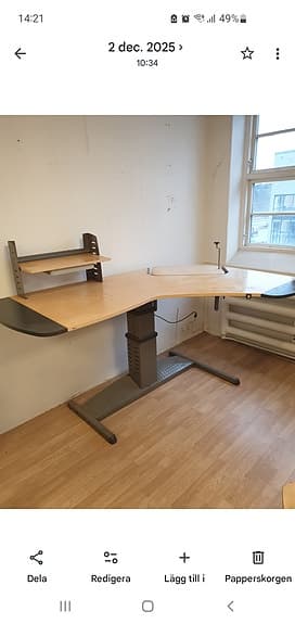 Höj och sänkbart bord