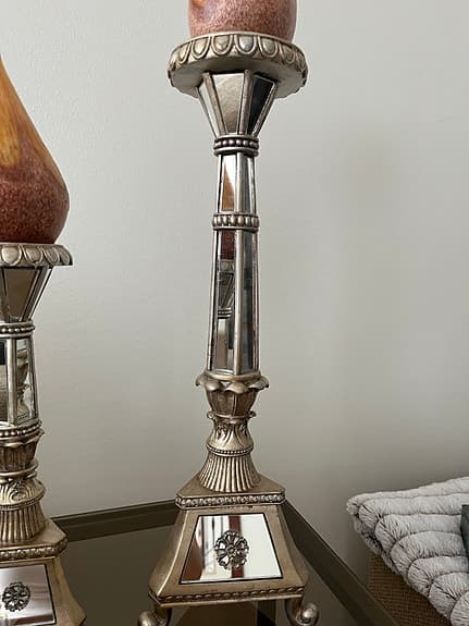 4st Sia ljusstakar i brons