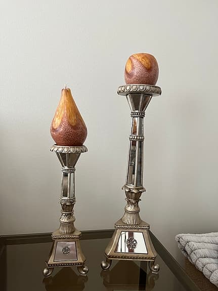 4st Sia ljusstakar i brons