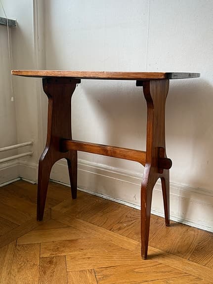 soffbord/ sidobord, sportstugemöbel 1930/40-tal vintage
