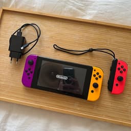 Nintendo Switch spelkonsol med tillbehör