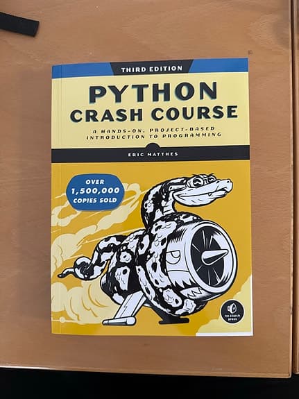 Python Crash Course Third Edition lärobok i programmering – Informationsteknik