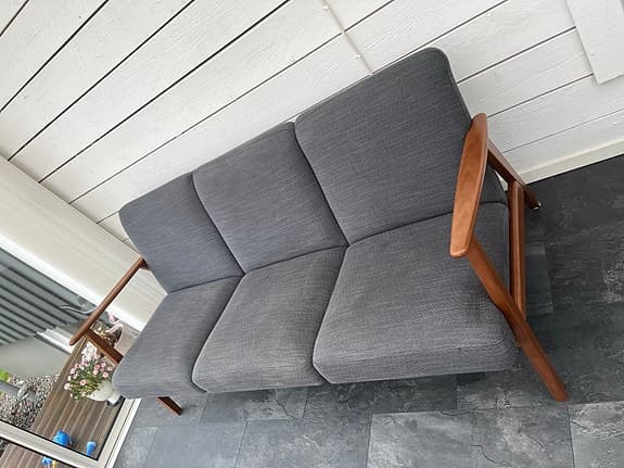 EKENÄS 3-sittssoffa IKEA 50-talsdesign utgått