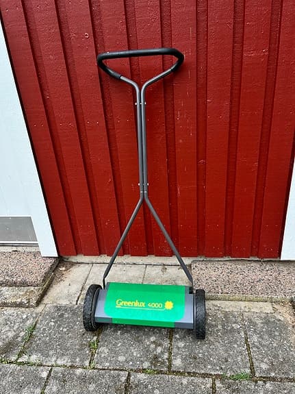 Greenlux 4000 handgräsklippare grön