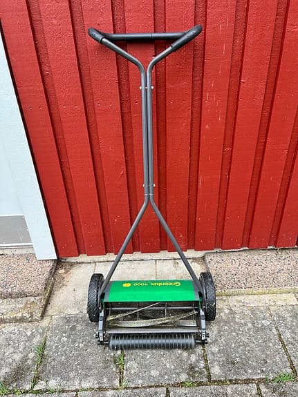 Greenlux 4000 handgräsklippare grön