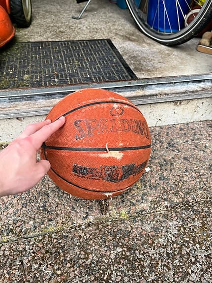 Spalding basketboll orange