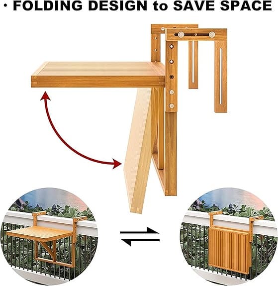 Balkong Bord (Folding balcony table)