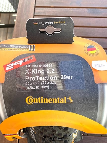 Cykeldäck X-king 2,2 Continental